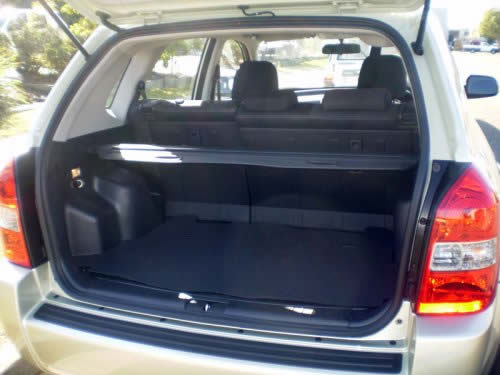 2009 Hyundai Tucson2wd SUV - Boot Open