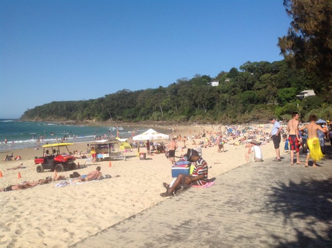 Noosa Main Beach on Sunshine Coast