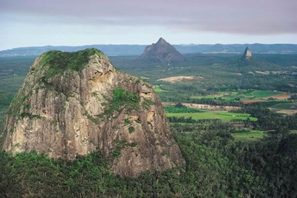Glasshouse Mountains, Queensland.