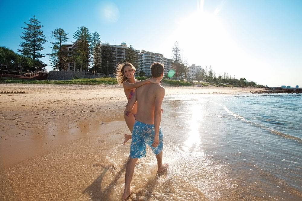 Car hire for visiting the amazing Mooloolaba Beach on the Sunshine Coast.