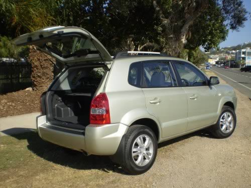 Hyundai Tucson suv for hire sunshine coast